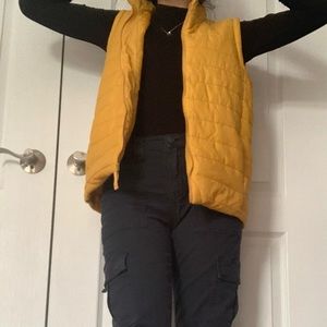 fall yellow vest